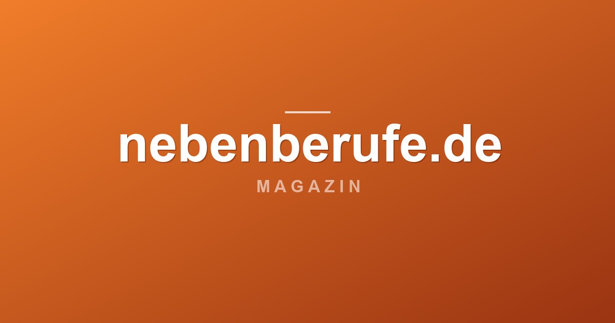 Nebenberuflich selbstständig: Chancen, Pflichten und der richtige Start
